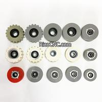 Rubber Pressure Roller Wheels for Edgebanders Auto Edge Banding Machine